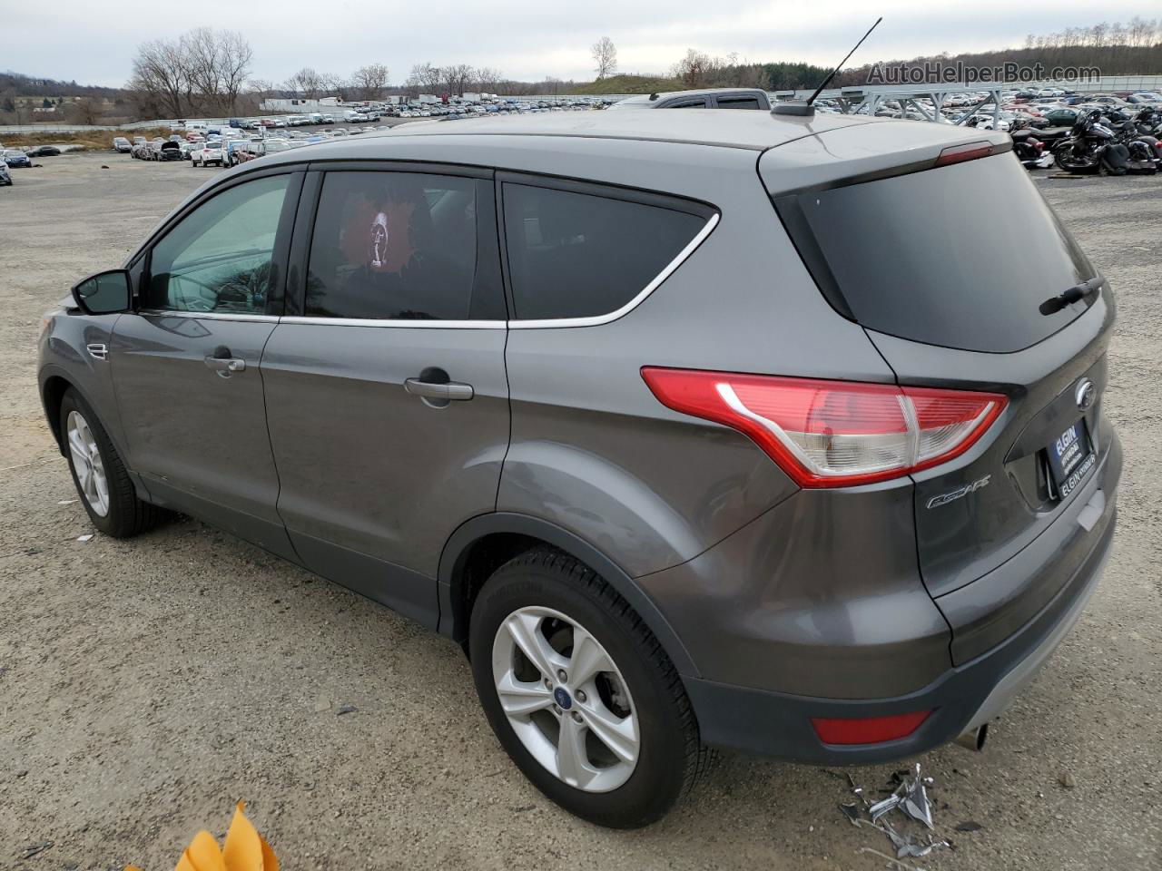 2013 Ford Escape Se Gray vin: 1FMCU0GX9DUA35084