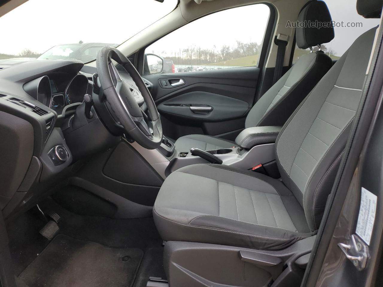 2013 Ford Escape Se Gray vin: 1FMCU0GX9DUA35084