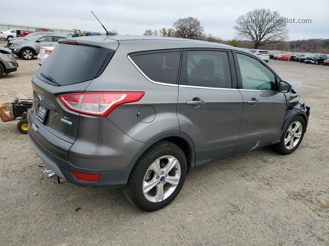 2013 Ford Escape Se Gray vin: 1FMCU0GX9DUA35084