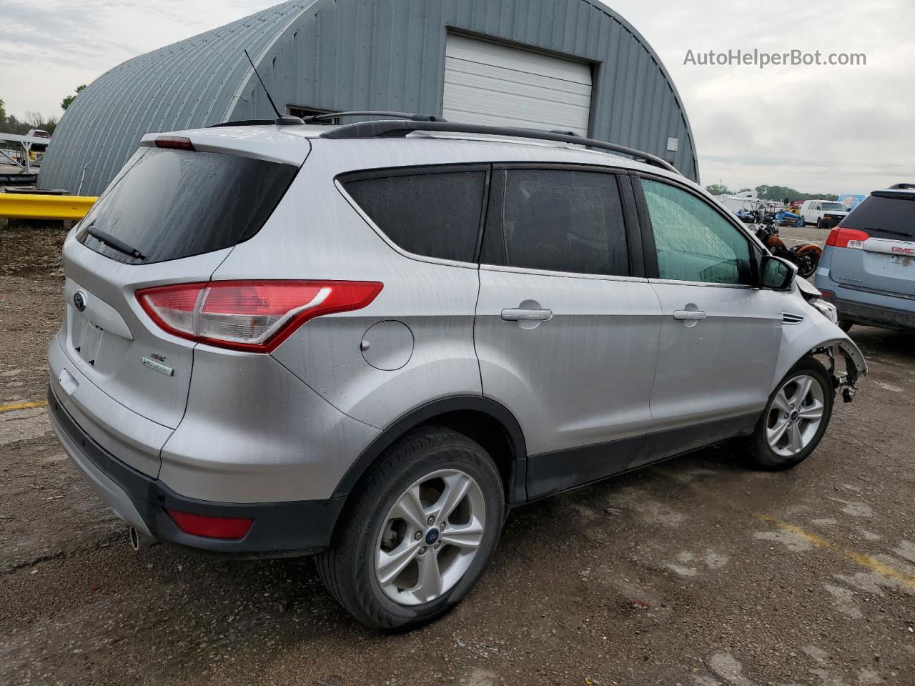 2013 Ford Escape Se Silver vin: 1FMCU0GX9DUB22743