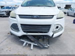 2013 Ford Escape Se White vin: 1FMCU0GX9DUB51207