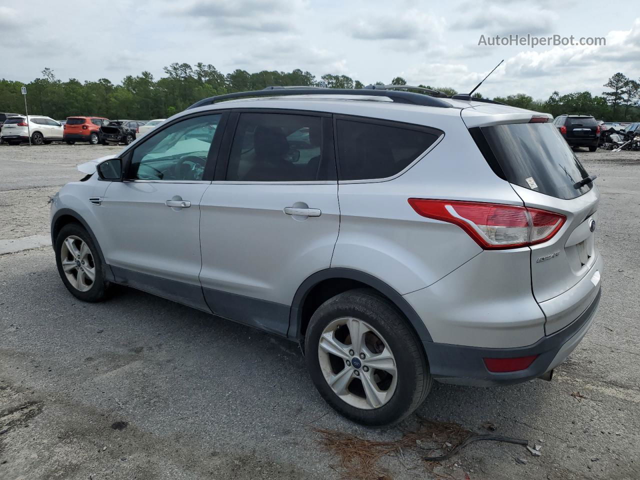 2013 Ford Escape Se Silver vin: 1FMCU0GX9DUB89911