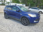 2013 Ford Escape Se Blue vin: 1FMCU0GX9DUB92615