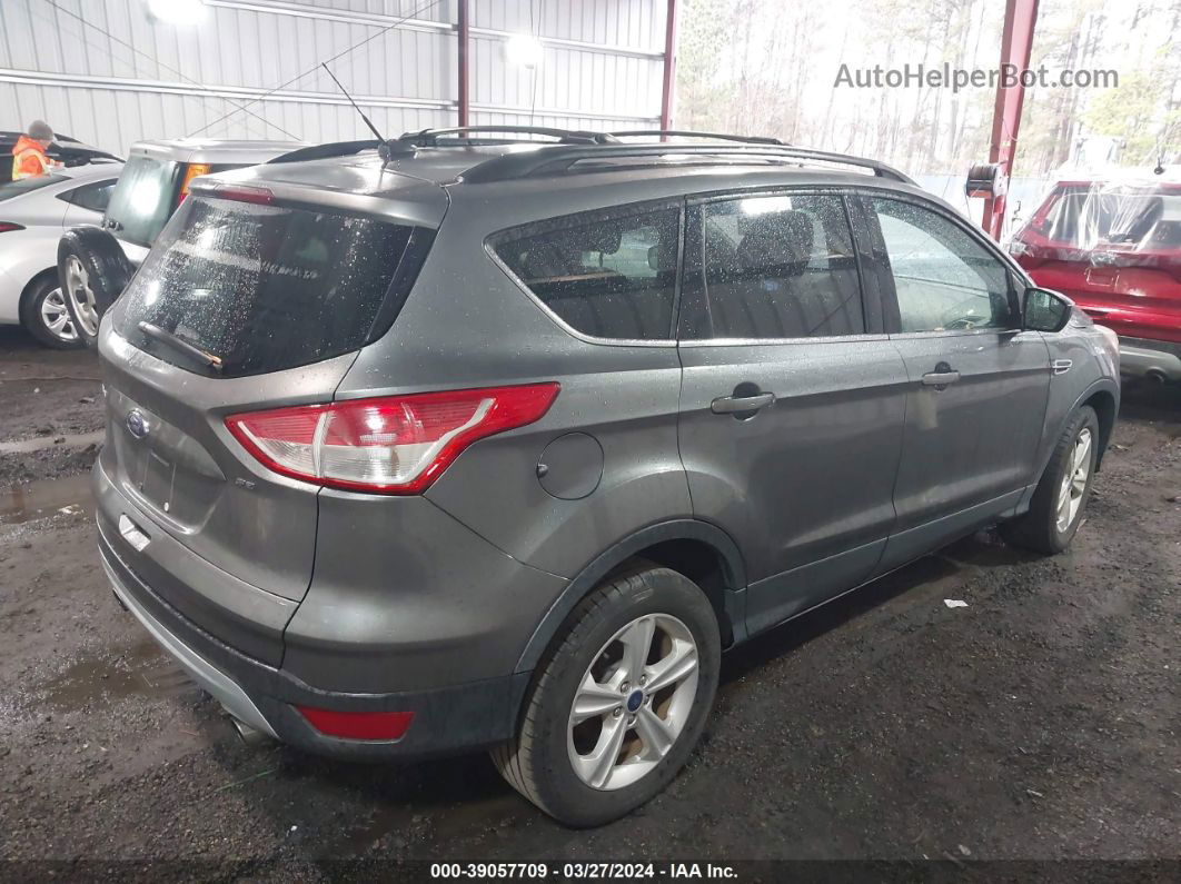 2013 Ford Escape Se Gray vin: 1FMCU0GX9DUC44194