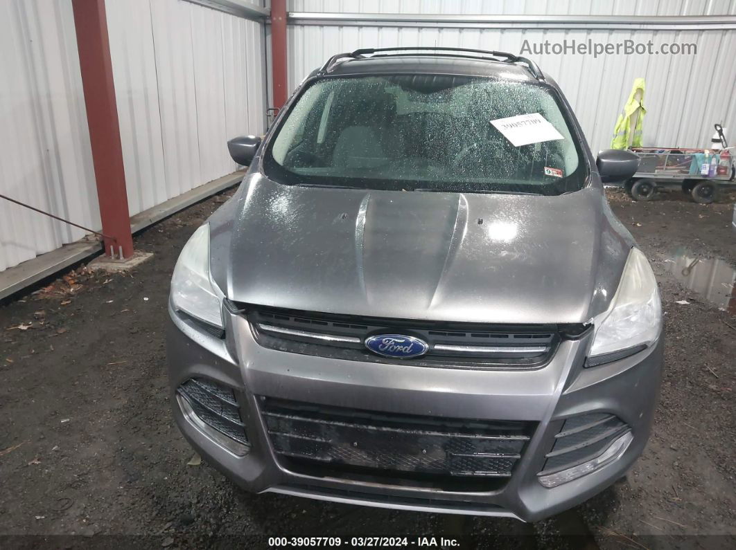 2013 Ford Escape Se Серый vin: 1FMCU0GX9DUC44194