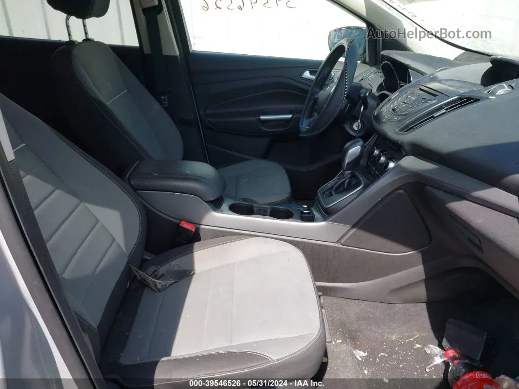 2013 Ford Escape Se Silver vin: 1FMCU0GX9DUC53493