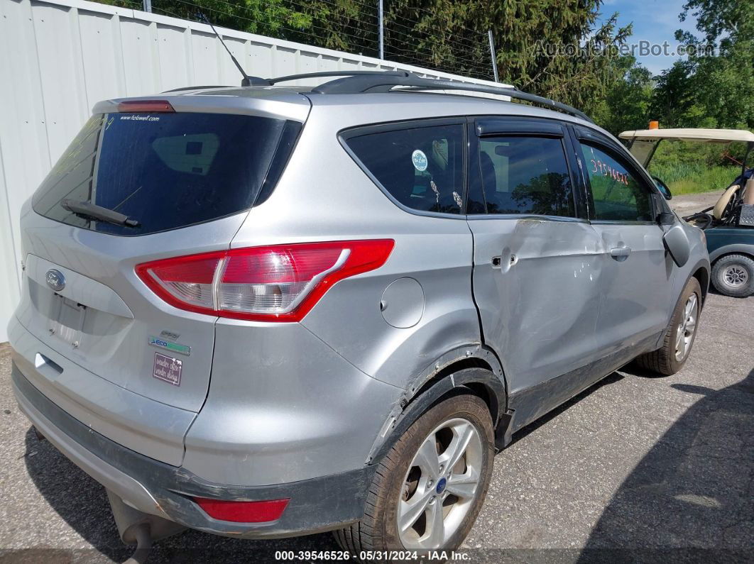 2013 Ford Escape Se Серебряный vin: 1FMCU0GX9DUC53493