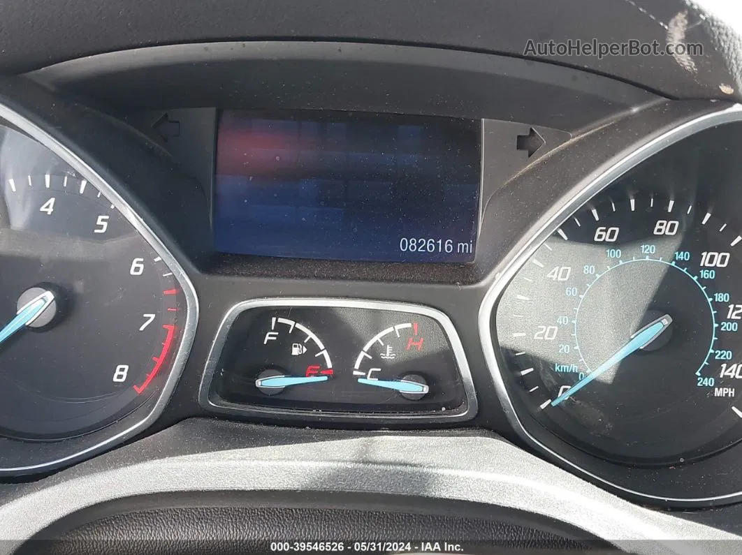 2013 Ford Escape Se Серебряный vin: 1FMCU0GX9DUC53493