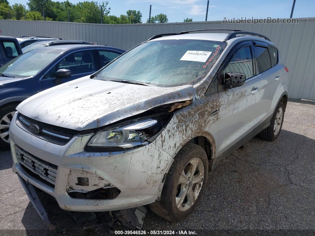 2013 Ford Escape Se Silver vin: 1FMCU0GX9DUC53493