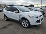 2013 Ford Escape Se White vin: 1FMCU0GX9DUD18391