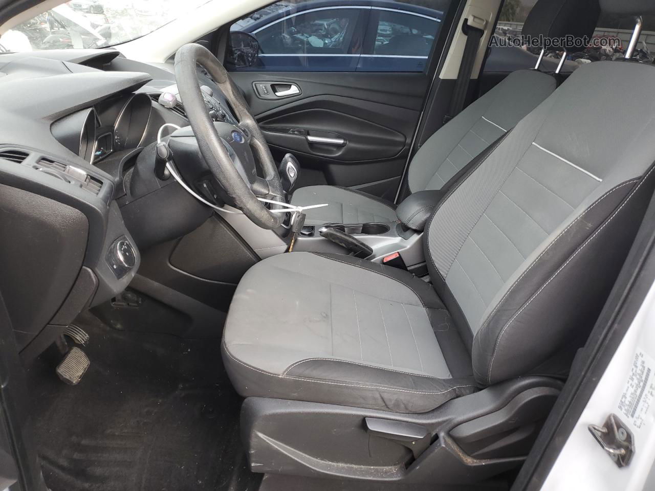 2013 Ford Escape Se Белый vin: 1FMCU0GX9DUD18391