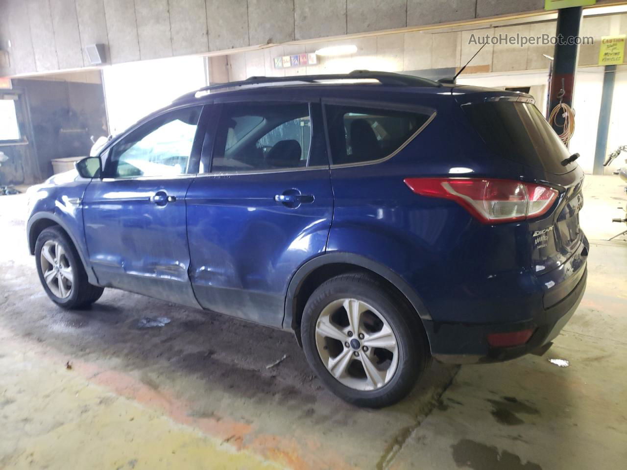 2014 Ford Escape Se Синий vin: 1FMCU0GX9EUA19985