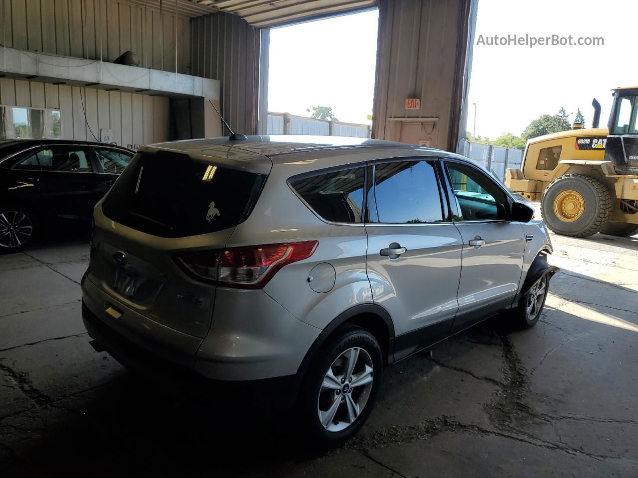 2014 Ford Escape Se Silver vin: 1FMCU0GX9EUA78387