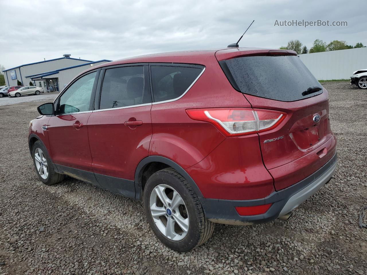 2014 Ford Escape Se Burgundy vin: 1FMCU0GX9EUC99021