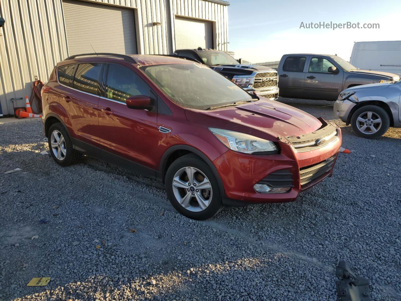 2015 Ford Escape Se Красный vin: 1FMCU0GX9FUA19339