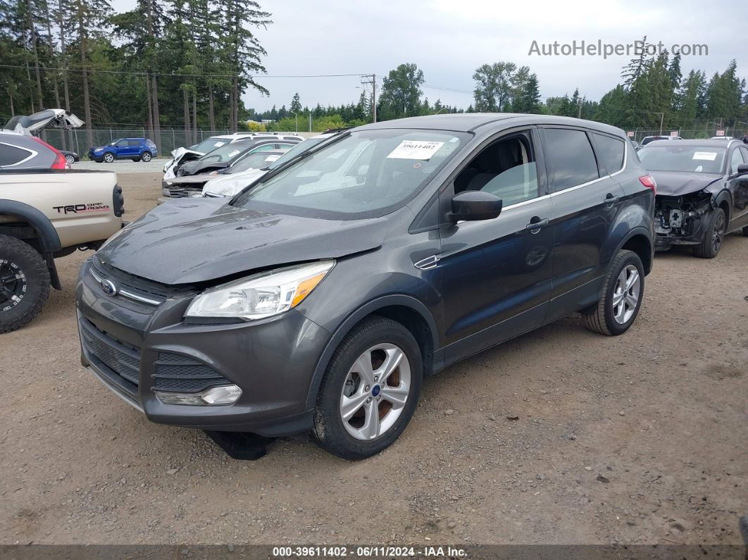 2015 Ford Escape Se Gray vin: 1FMCU0GX9FUA46041