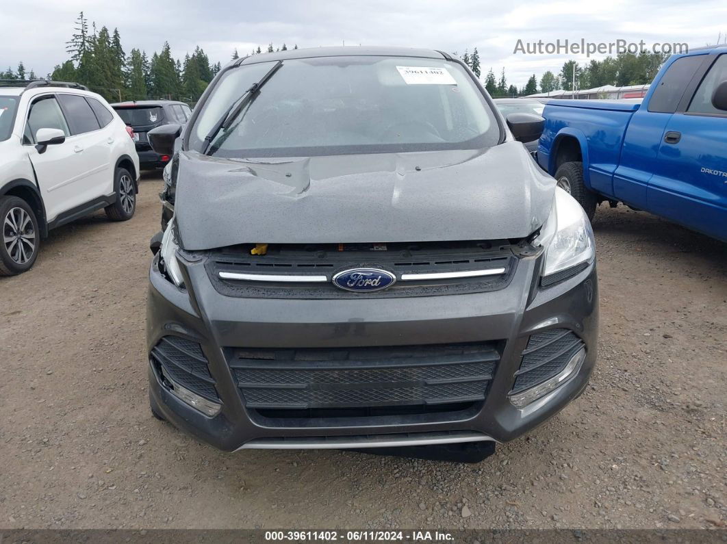 2015 Ford Escape Se Gray vin: 1FMCU0GX9FUA46041