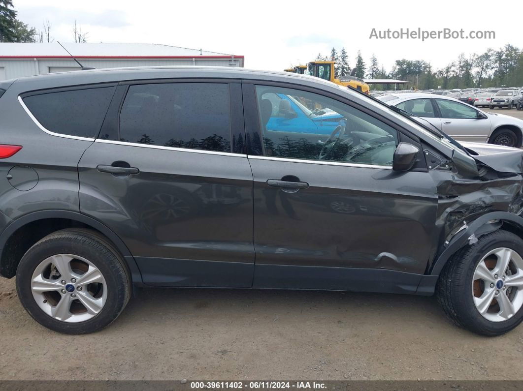 2015 Ford Escape Se Gray vin: 1FMCU0GX9FUA46041