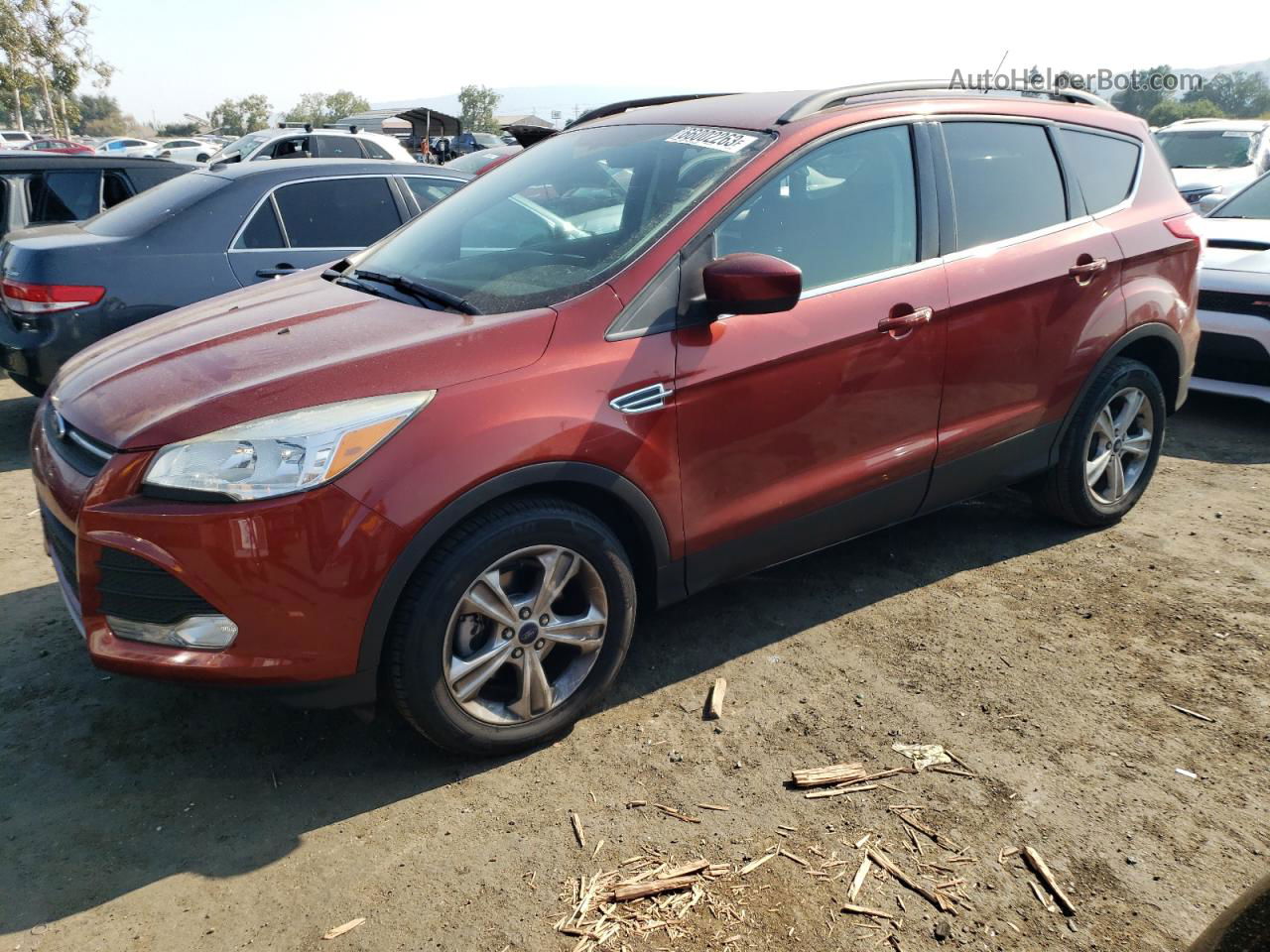 2015 Ford Escape Se Красный vin: 1FMCU0GX9FUB42705