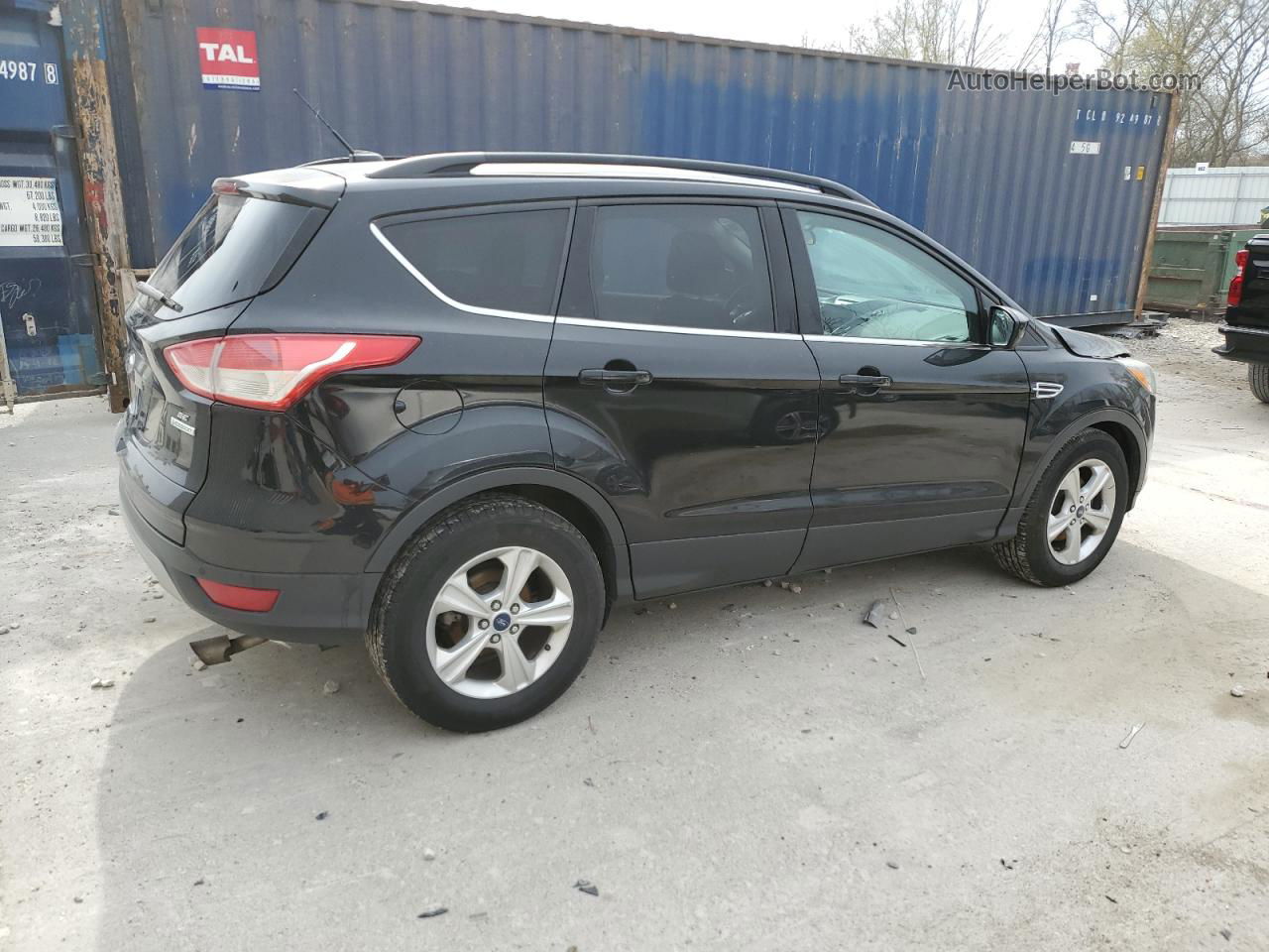 2016 Ford Escape Se Black vin: 1FMCU0GX9GUA13929