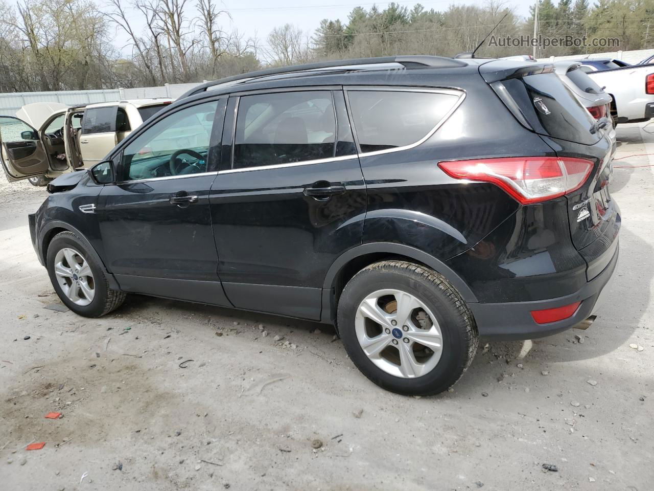 2016 Ford Escape Se Black vin: 1FMCU0GX9GUA13929