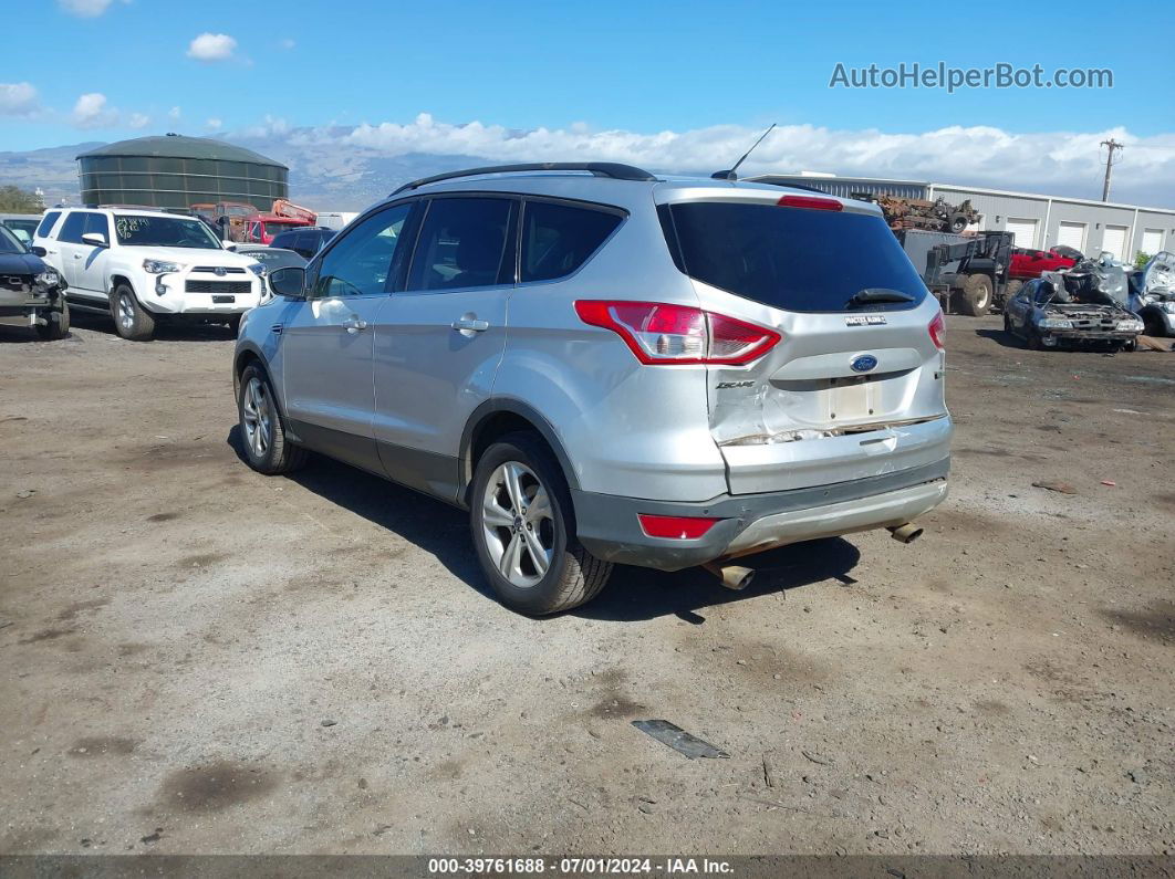 2016 Ford Escape Se Silver vin: 1FMCU0GX9GUA45506