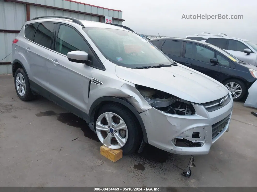 2016 Ford Escape Se Silver vin: 1FMCU0GX9GUB36758