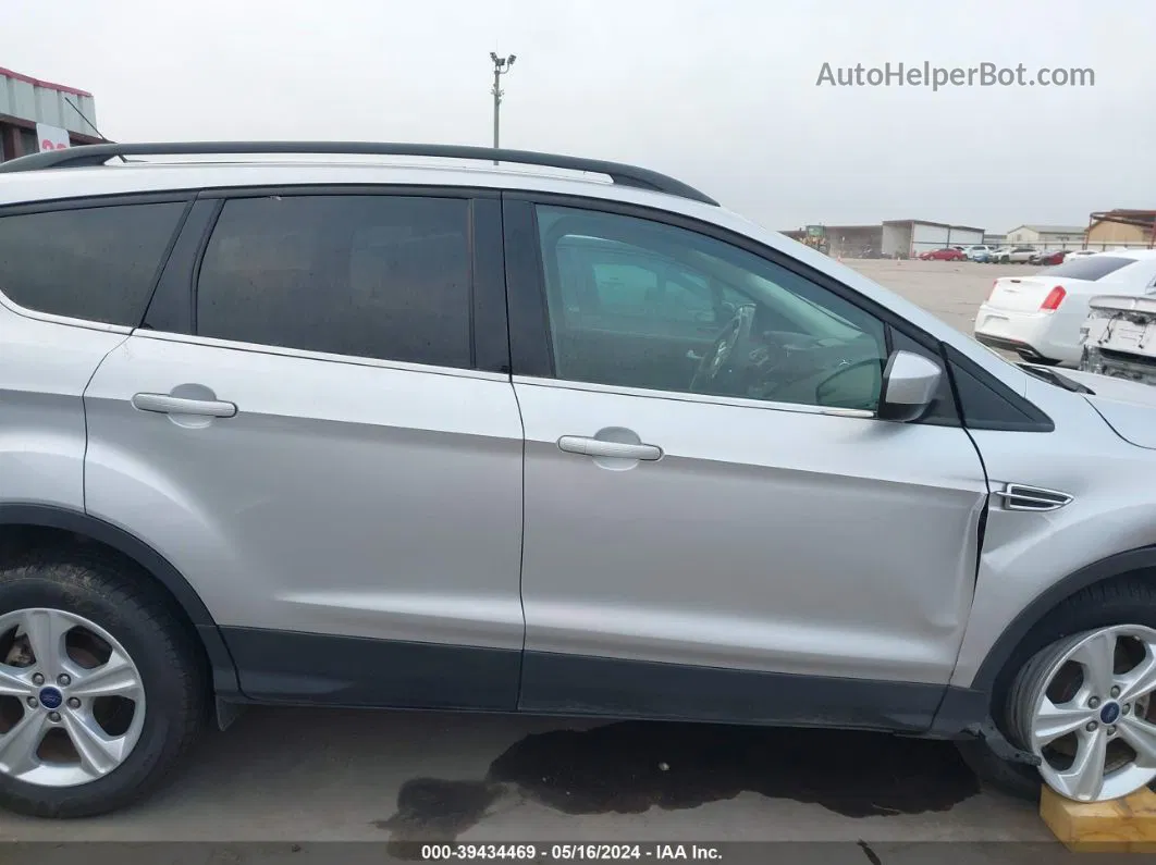 2016 Ford Escape Se Silver vin: 1FMCU0GX9GUB36758