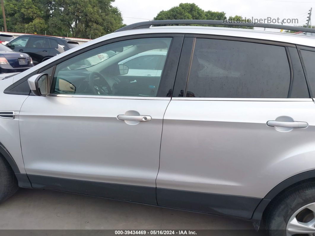 2016 Ford Escape Se Silver vin: 1FMCU0GX9GUB36758