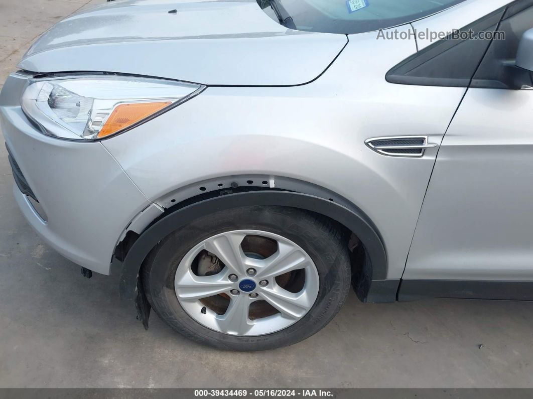 2016 Ford Escape Se Silver vin: 1FMCU0GX9GUB36758