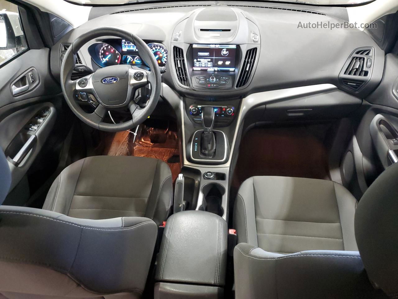 2013 Ford Escape Se Белый vin: 1FMCU0GXXDUA04703