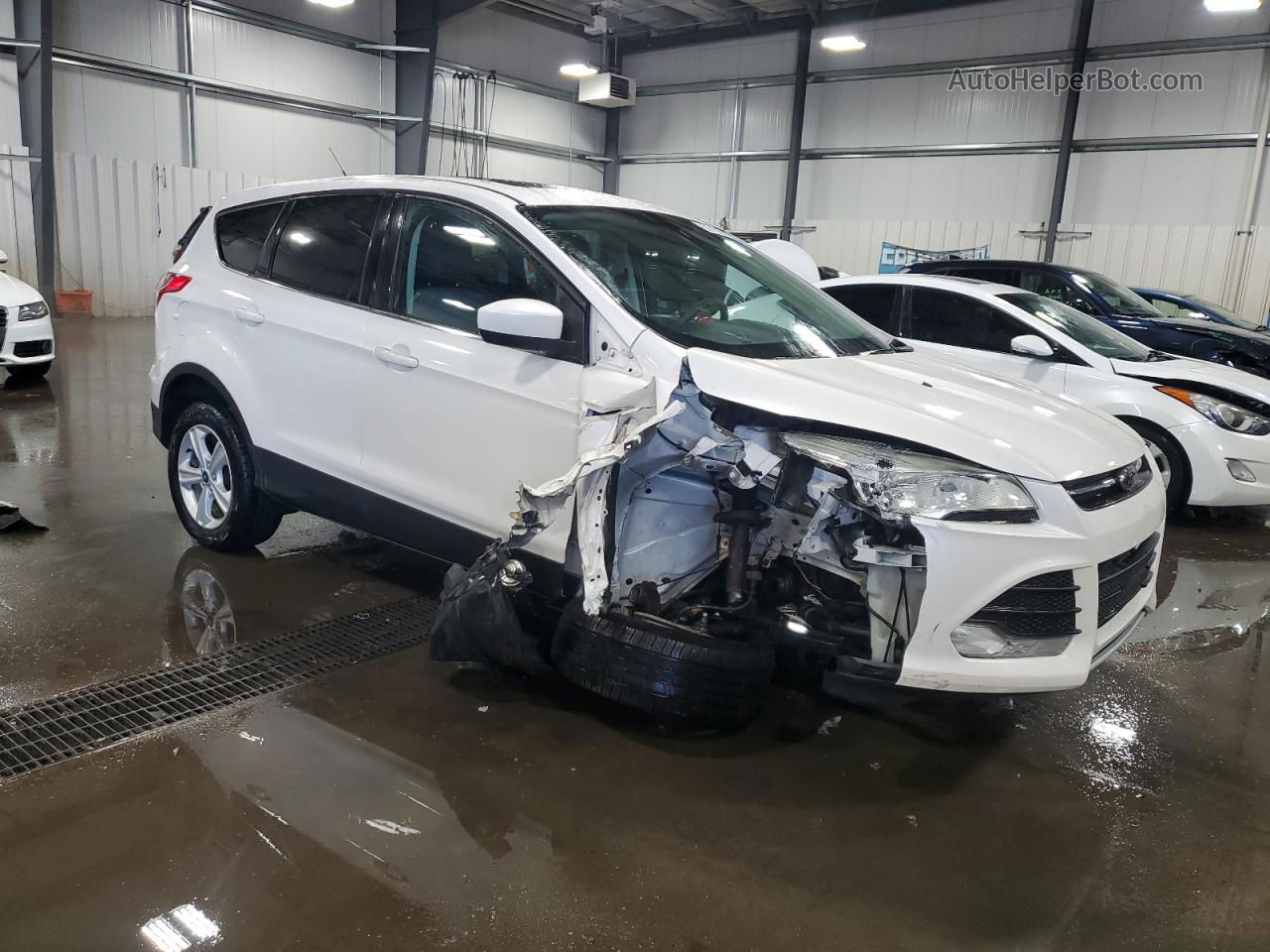 2013 Ford Escape Se Белый vin: 1FMCU0GXXDUA04703