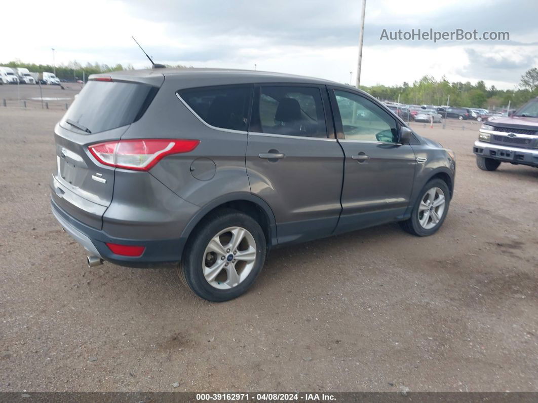 2013 Ford Escape Se Gray vin: 1FMCU0GXXDUA40892