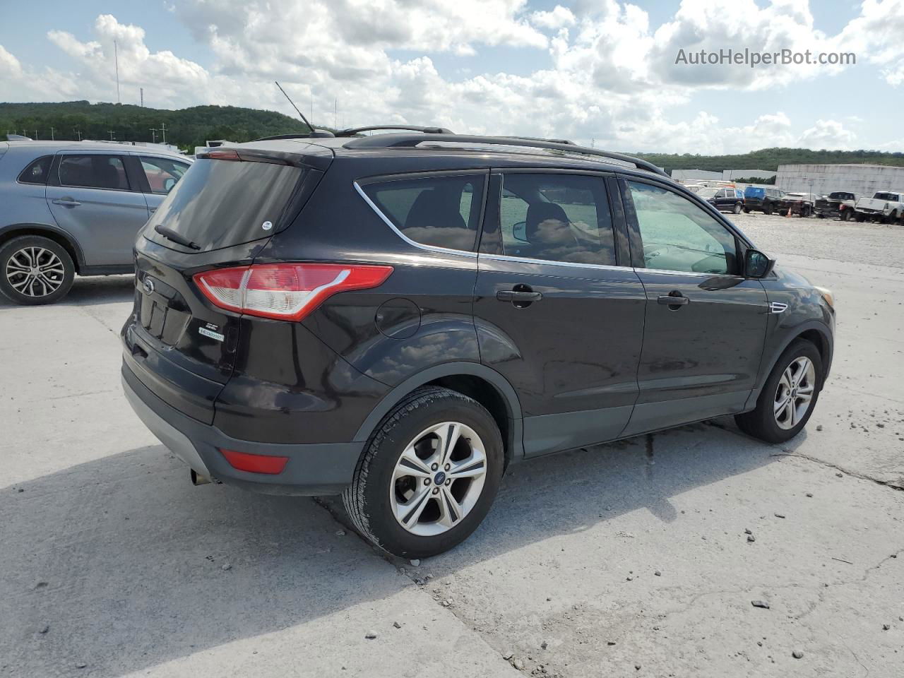 2013 Ford Escape Se Black vin: 1FMCU0GXXDUB21164