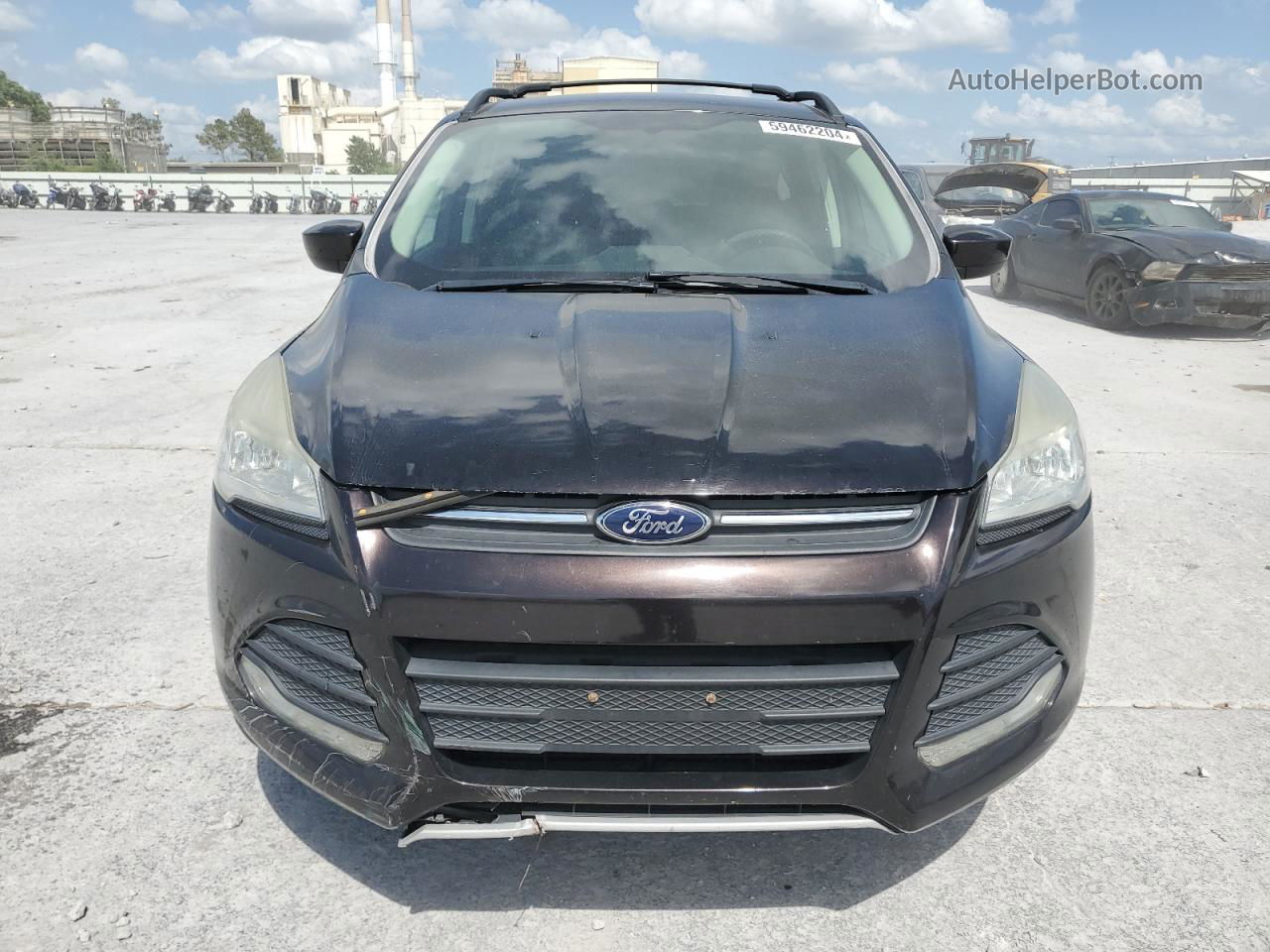 2013 Ford Escape Se Black vin: 1FMCU0GXXDUB21164