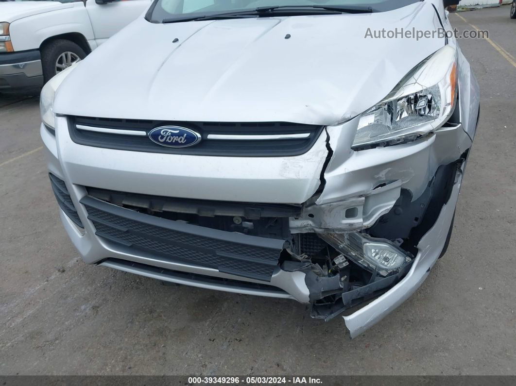 2013 Ford Escape Se Silver vin: 1FMCU0GXXDUC14766