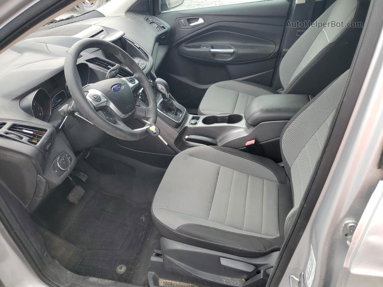 2013 Ford Escape Se Silver vin: 1FMCU0GXXDUC19899