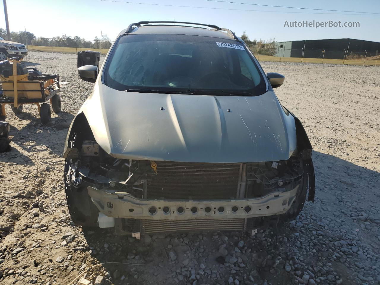 2013 Ford Escape Se Green vin: 1FMCU0GXXDUC88480