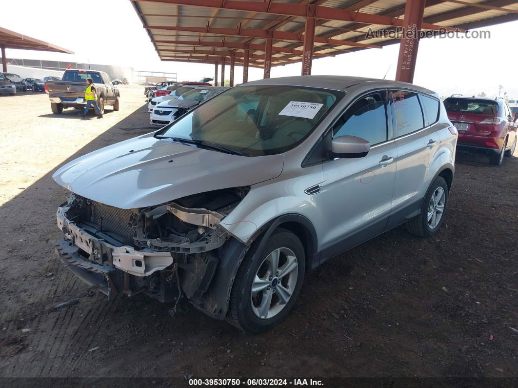 2013 Ford Escape Se Silver vin: 1FMCU0GXXDUD70161