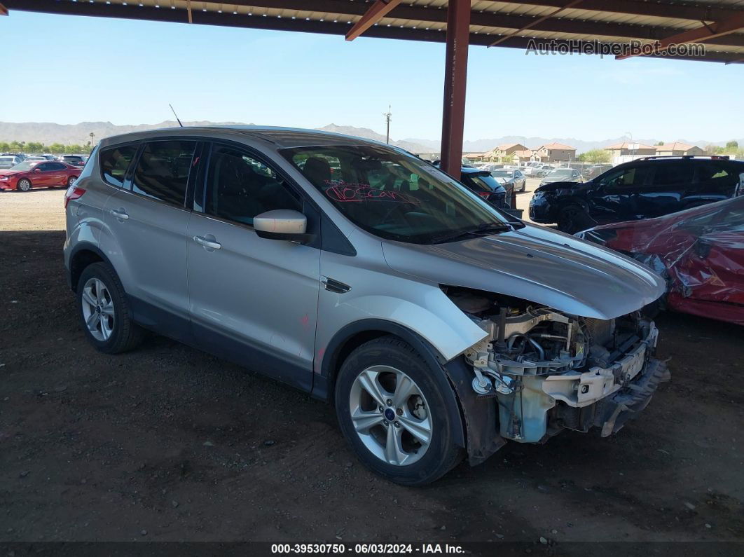 2013 Ford Escape Se Silver vin: 1FMCU0GXXDUD70161