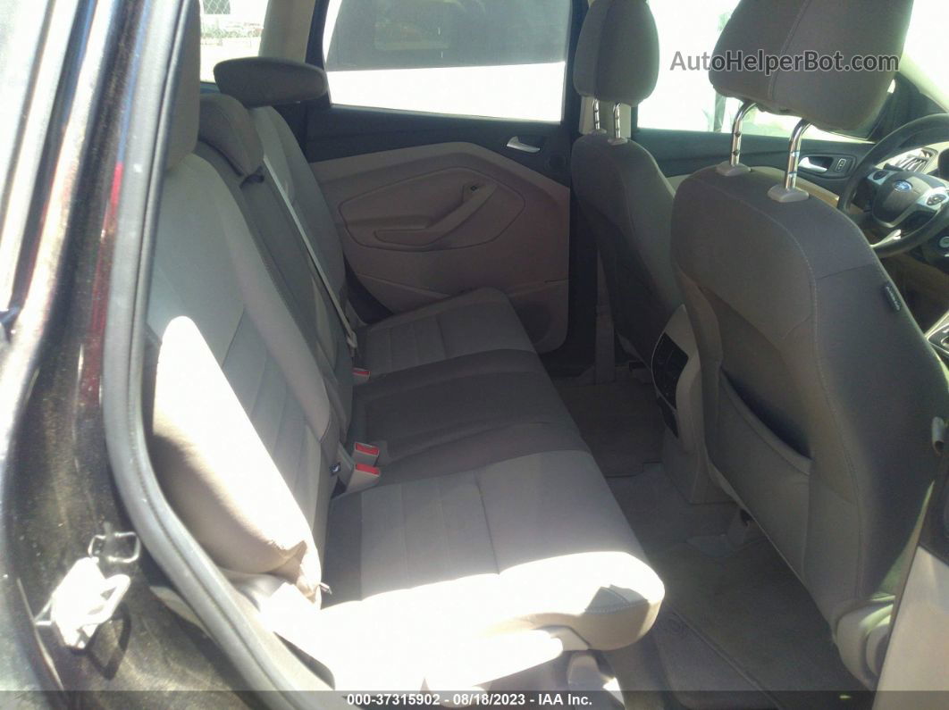 2014 Ford Escape Se Черный vin: 1FMCU0GXXEUA21664