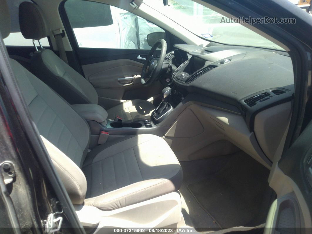 2014 Ford Escape Se Черный vin: 1FMCU0GXXEUA21664