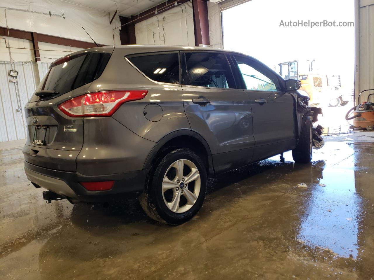 2014 Ford Escape Se Gray vin: 1FMCU0GXXEUA67298