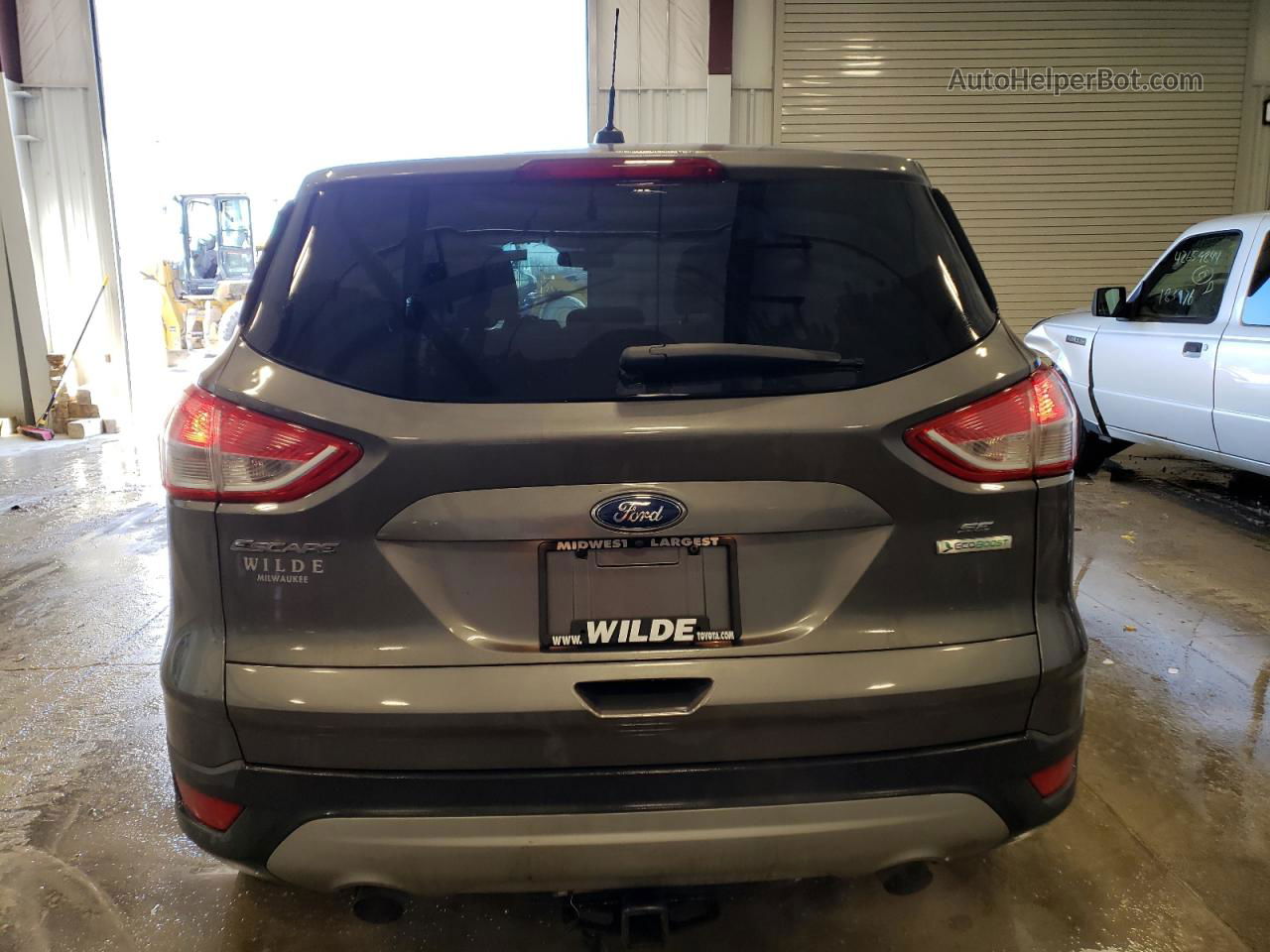 2014 Ford Escape Se Серый vin: 1FMCU0GXXEUA67298