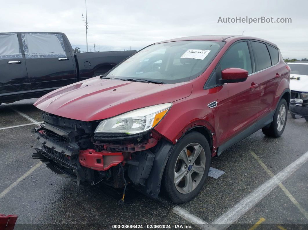 2014 Ford Escape Se Red vin: 1FMCU0GXXEUA88457