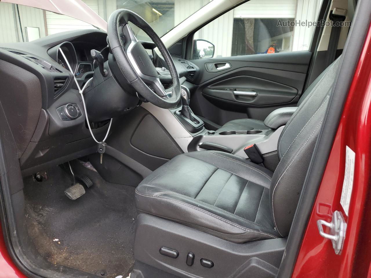 2014 Ford Escape Se Red vin: 1FMCU0GXXEUC49311