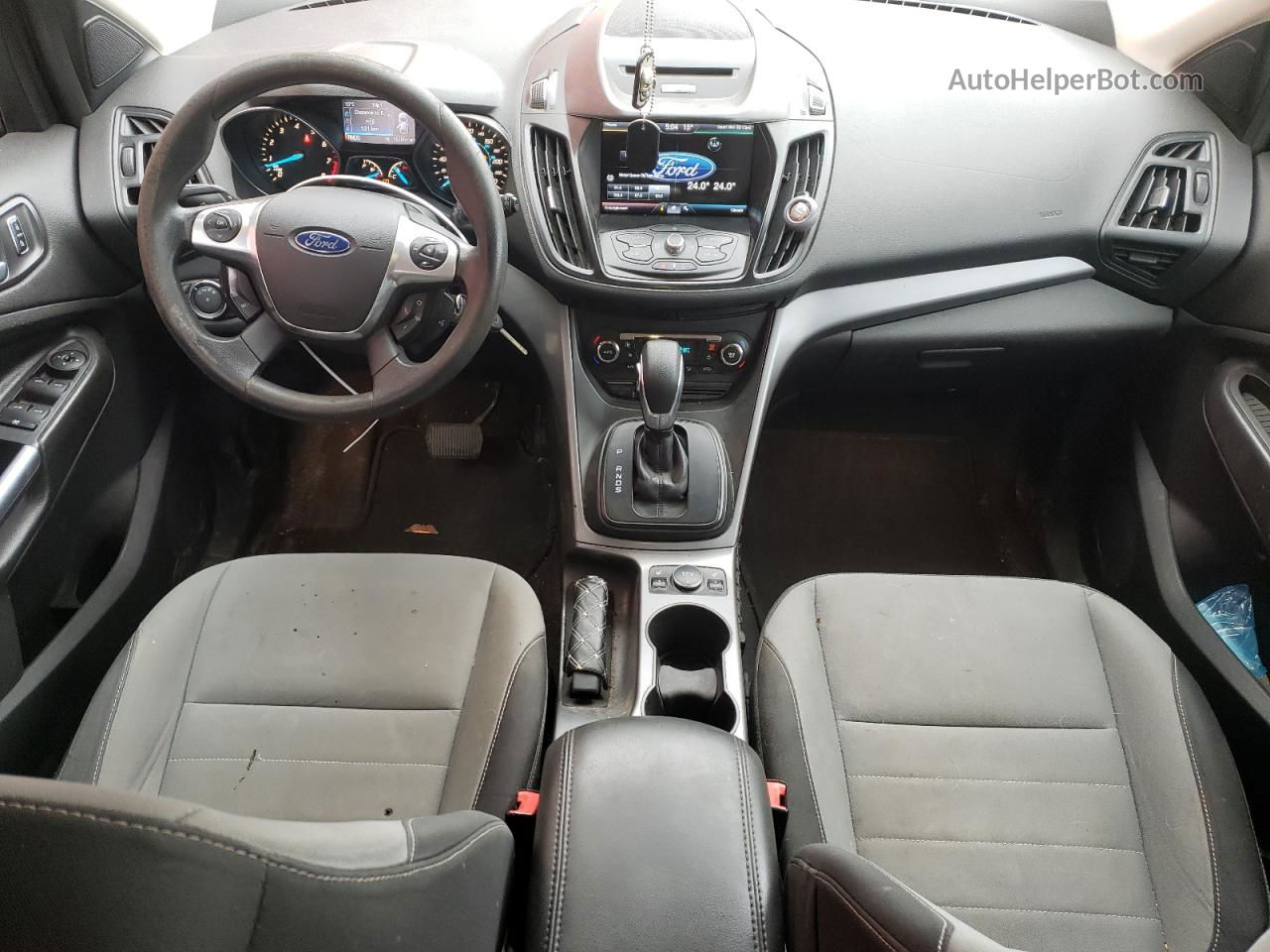 2014 Ford Escape Se Черный vin: 1FMCU0GXXEUD89570