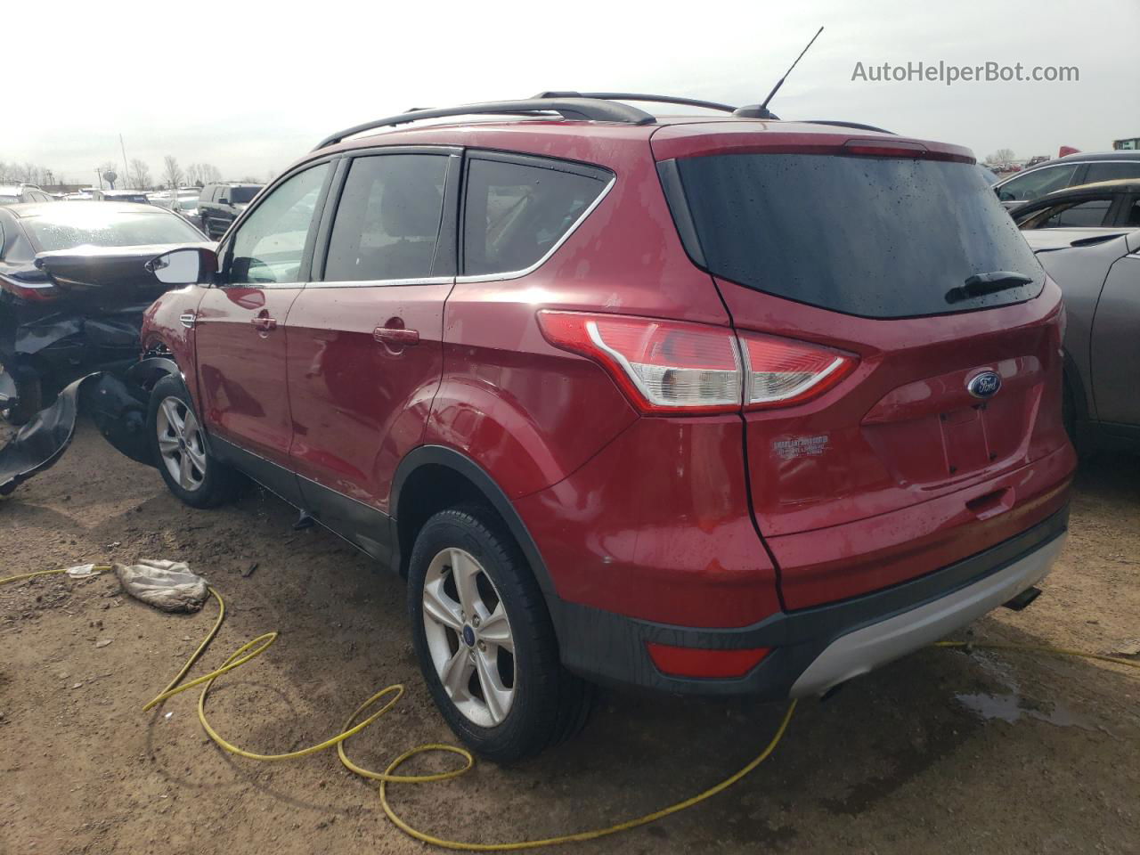 2015 Ford Escape Se Red vin: 1FMCU0GXXFUB36864