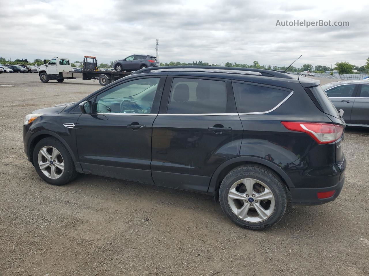 2015 Ford Escape Se Black vin: 1FMCU0GXXFUB85854