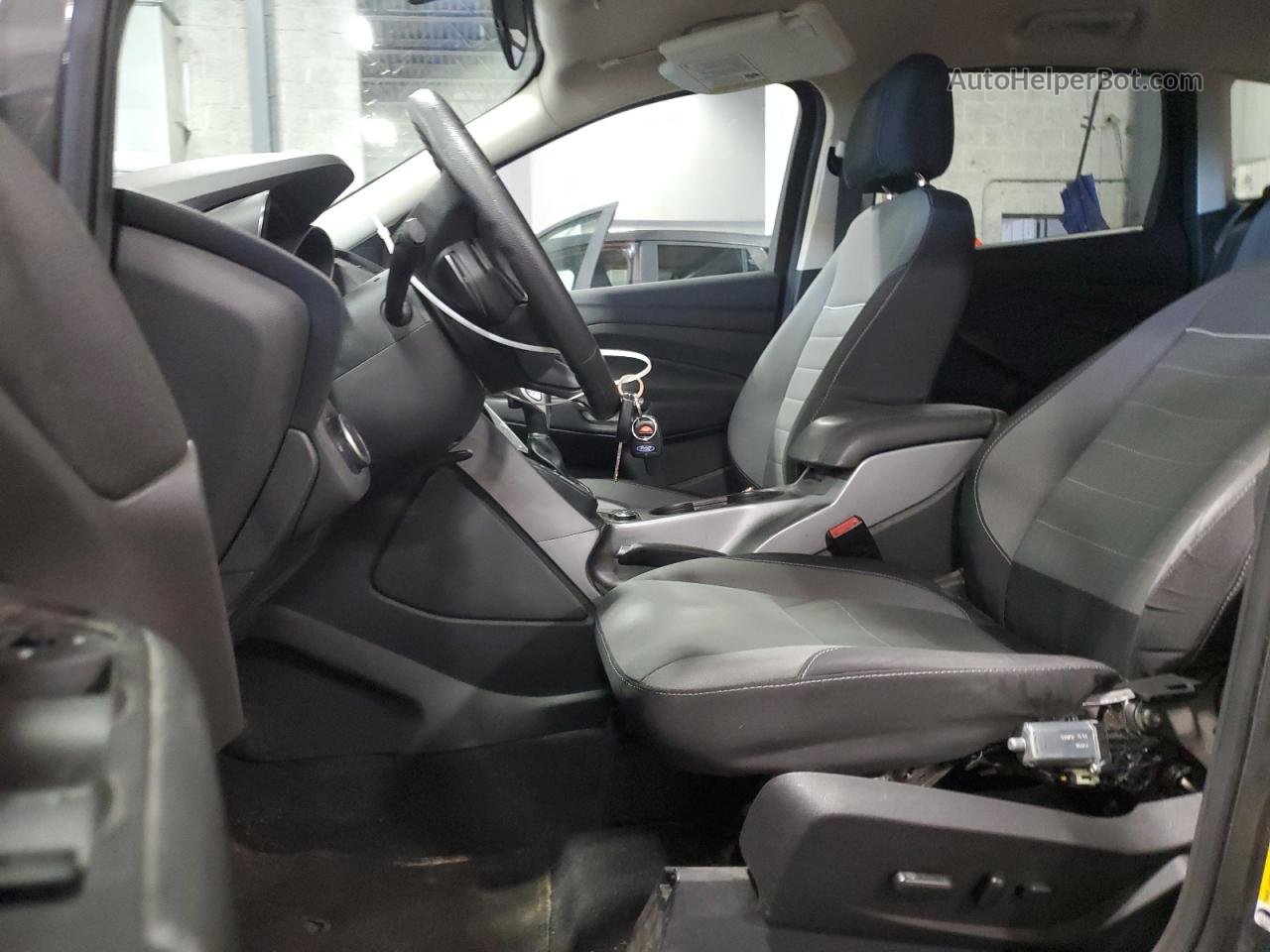 2015 Ford Escape Se Gray vin: 1FMCU0GXXFUC26046